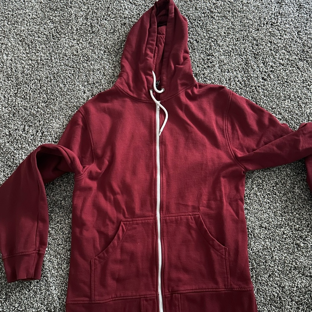 Maroon Zip-Up